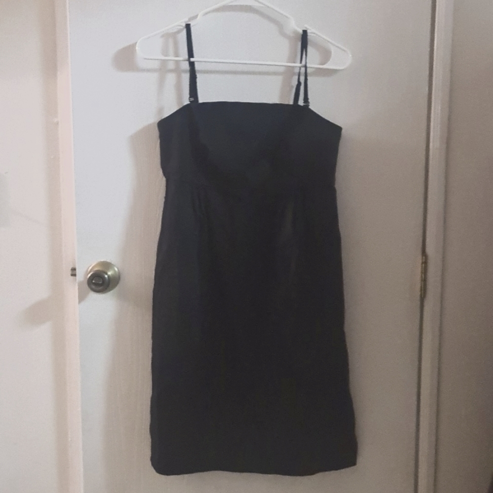 Black Size 10 MONROE & MAIN Halter Top Dress